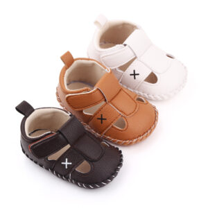 Baby Casual Walking Shoes Hollow Breathable High Quality PU