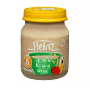 Heinz Apple & Banna Cereal 110g Australia