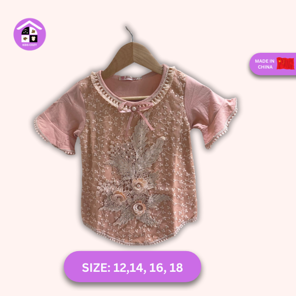 Kids Cozy Girls' Fancy Tops Collection - Image 3