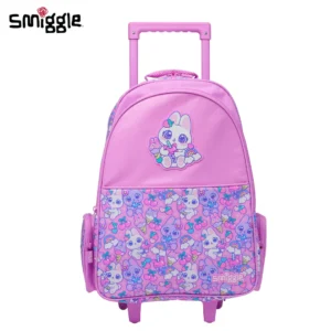 Bright Eyes Trolley Backpack With Light Up Wheels
